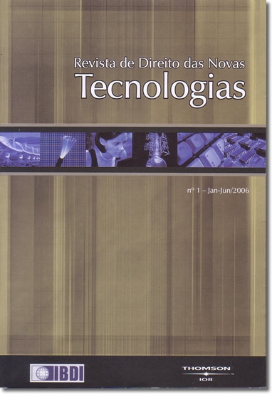 Revista de Direito das Novas Tecnologias - IBDI/IOB, 2006