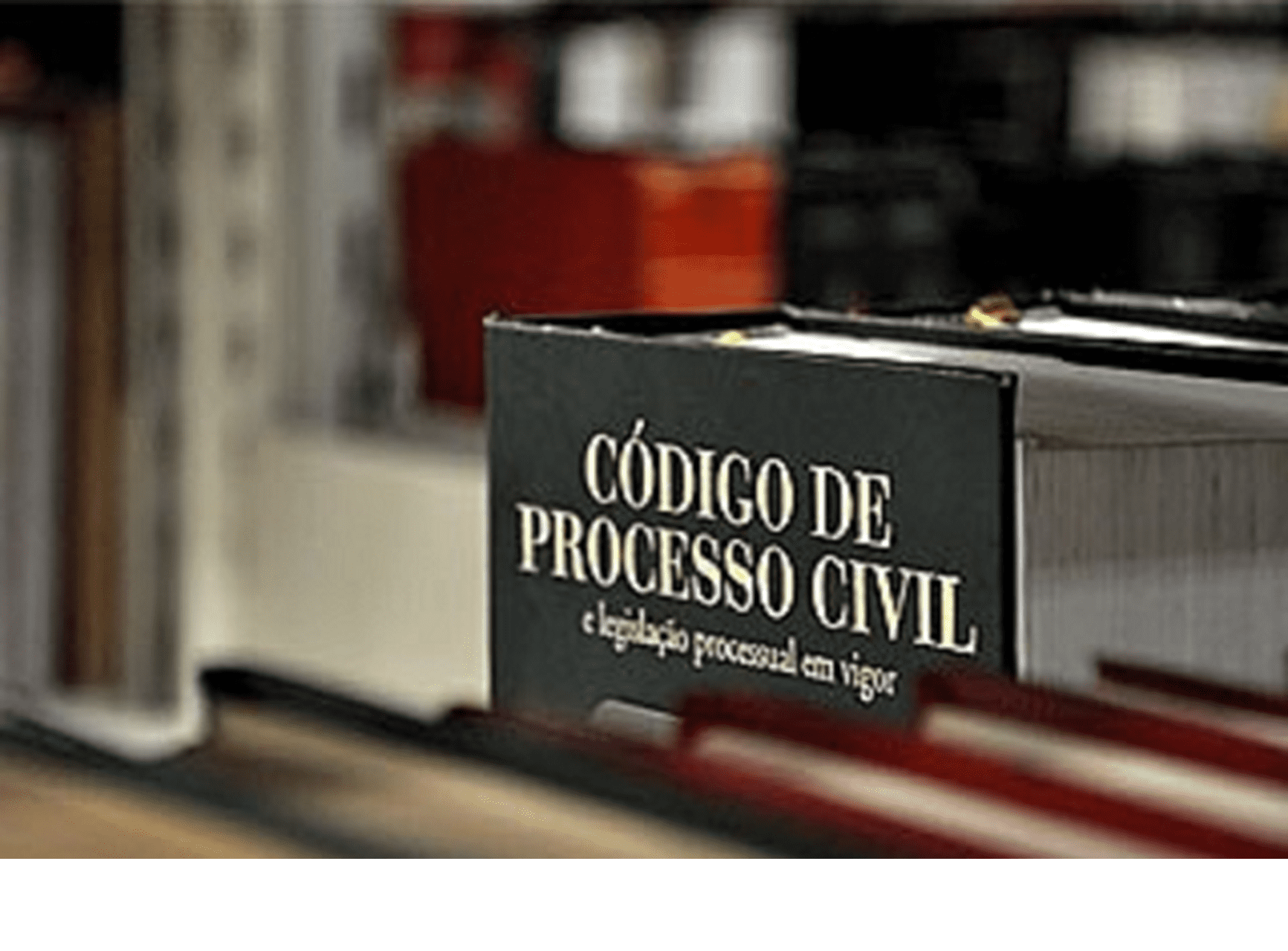 Foto do novo Código de Processo Civil